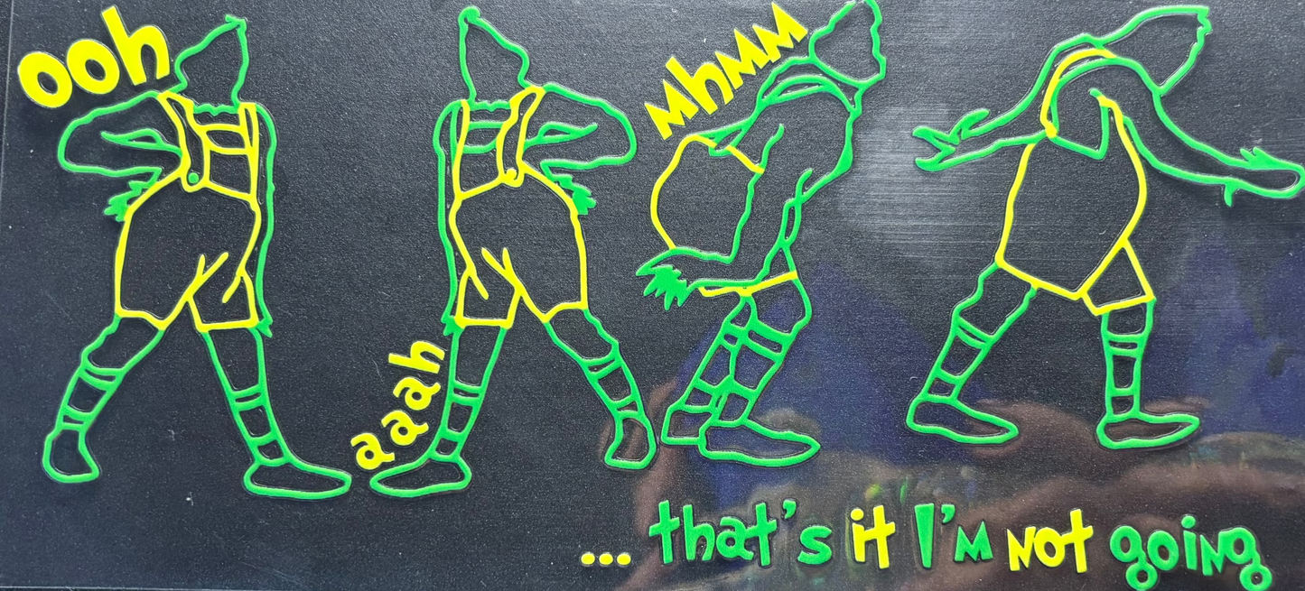 Grinchy im not going