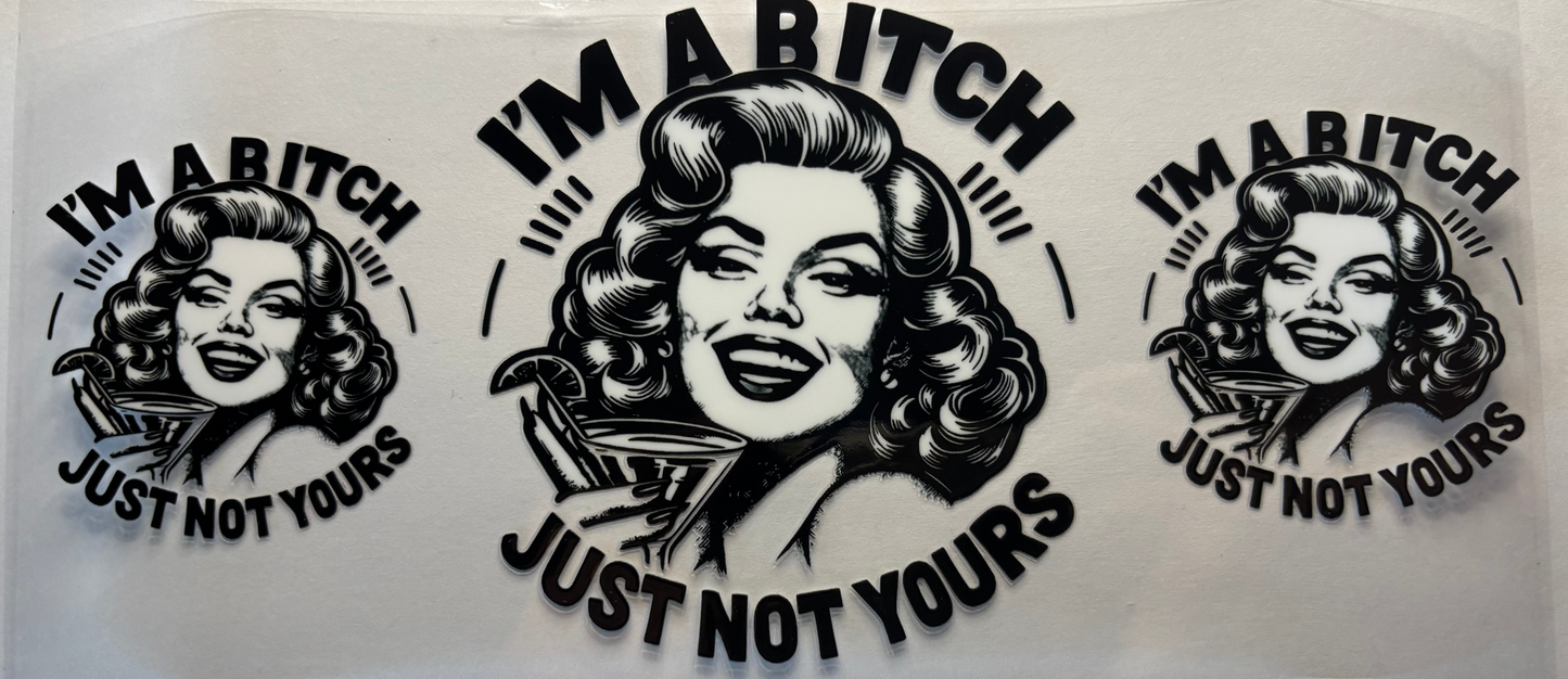 I'm A B***H not yours